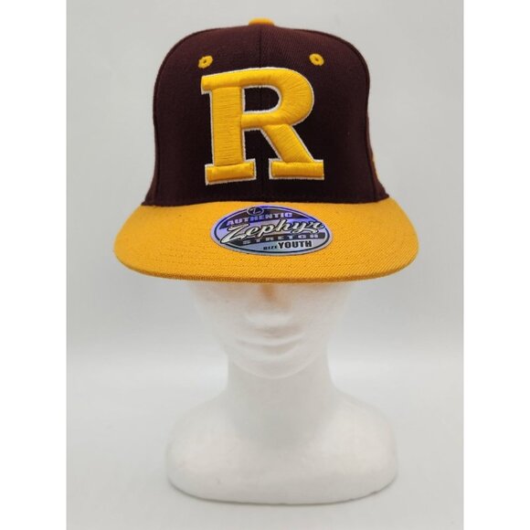 NCAA Zephyr Hat Cap Colorado State Rams Hat Maroon Yellow Youth Stretch NEW - Picture 2 of 12